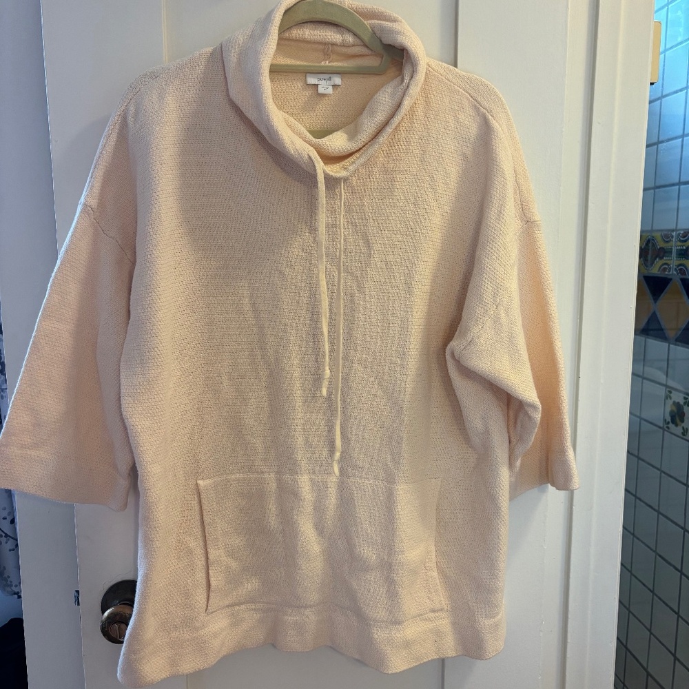 Pure Jill cowl neck pullover